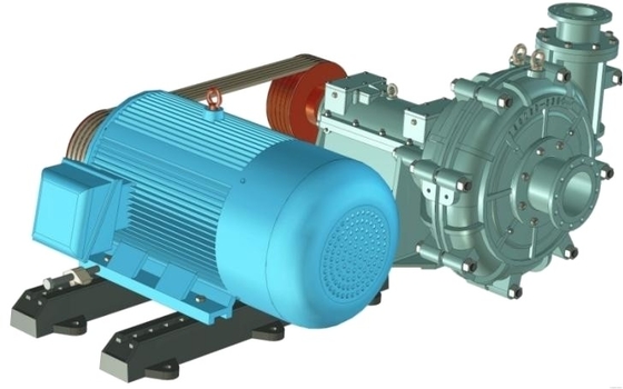 さびない沈積物の移動ポンプ、720.0M3/H産業泥ポンプ250ZBG （P） - 740