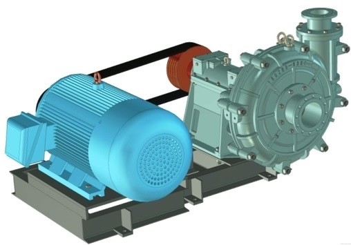 電気37kw 576.0m3/hの下水のスラリーの泥ポンプ低い摩耗